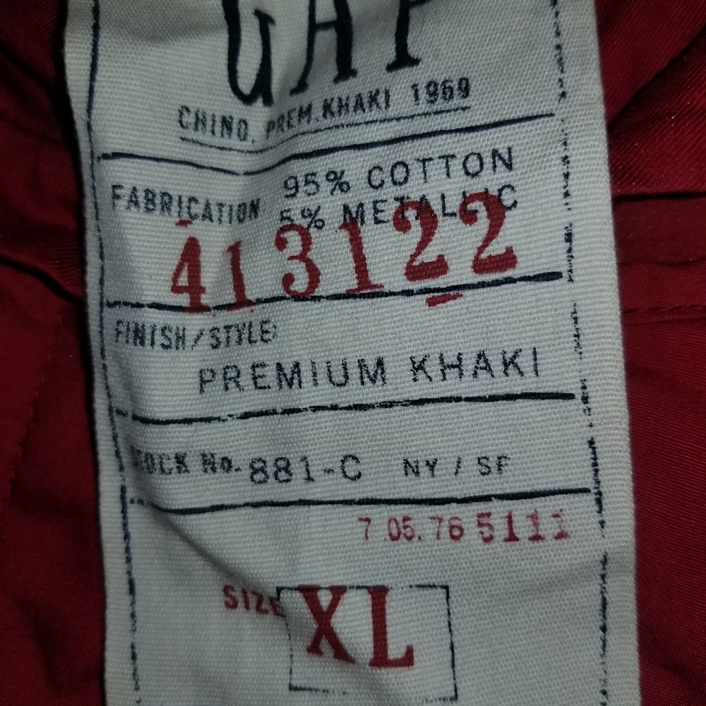 Red Gap Cargo Jacket - image 2